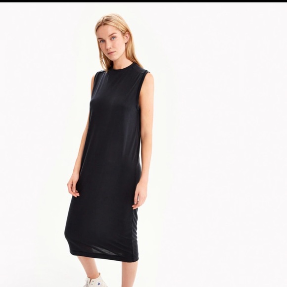 Lolë Aurora modal sleeveless t-shirt dress - Picture 6 of 7